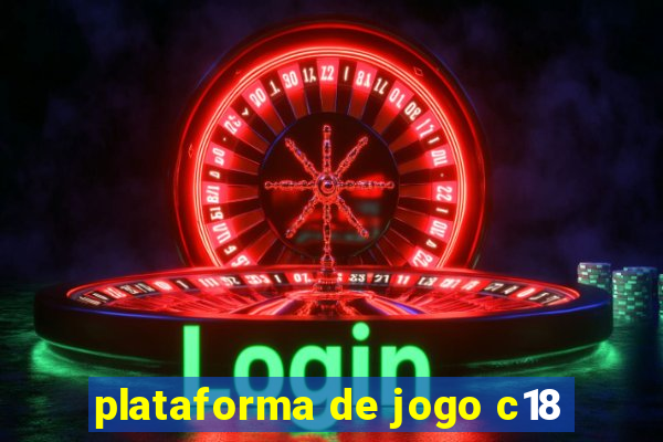 plataforma de jogo c18